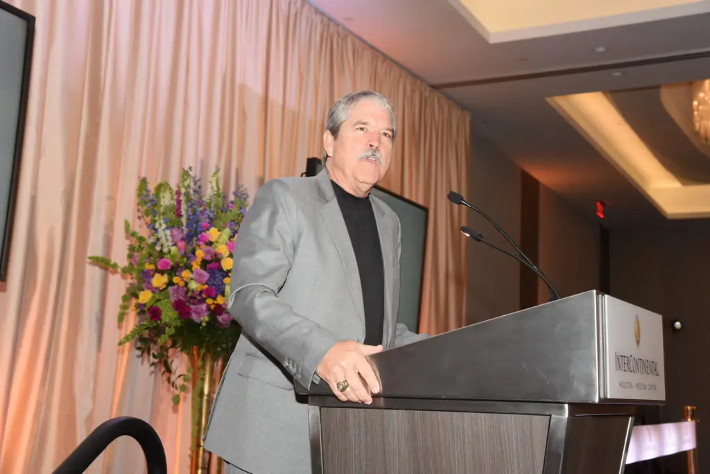 State Senator Larry Taylor at the opening of the InterContinental Houston Medical Center Hotel. (Photo by Alexander's Fine Portrait Design)