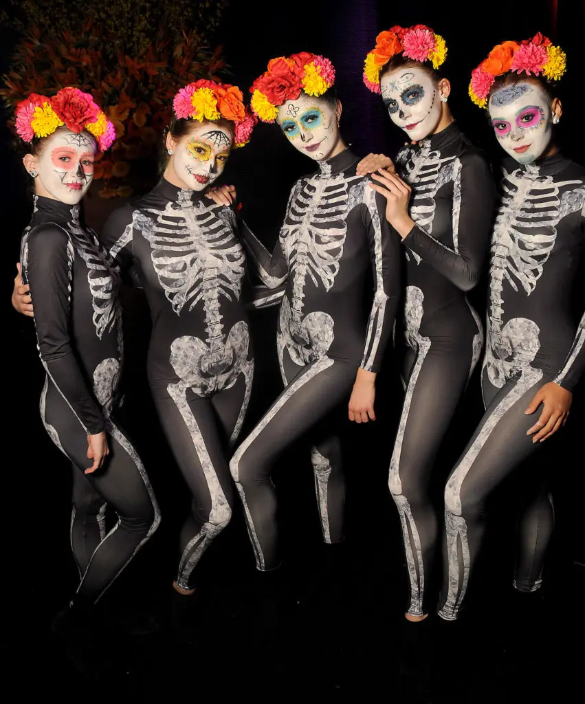 Dancers at the San Luis Salute Friday March 01, 2019.  (Dave Rossman Photo)