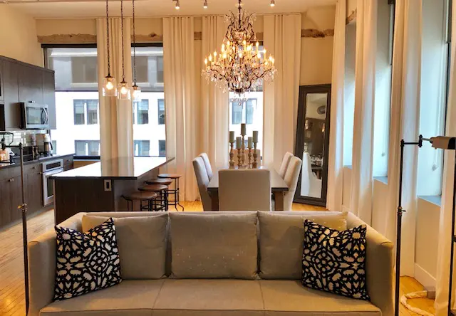 It's no surprise that  Jackie Traywick, chief operating officer of the Houston Downtown Management District, chose a residence in 77002. (Photo by Jackie Traywick)