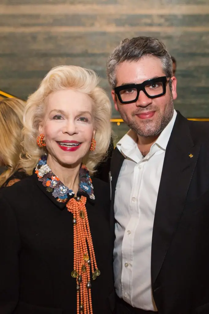 Lynn Wyatt, Brandon Maxwell at the Texas Medal of Arts Awards in Austin. (Tyler Schmitt Photo)