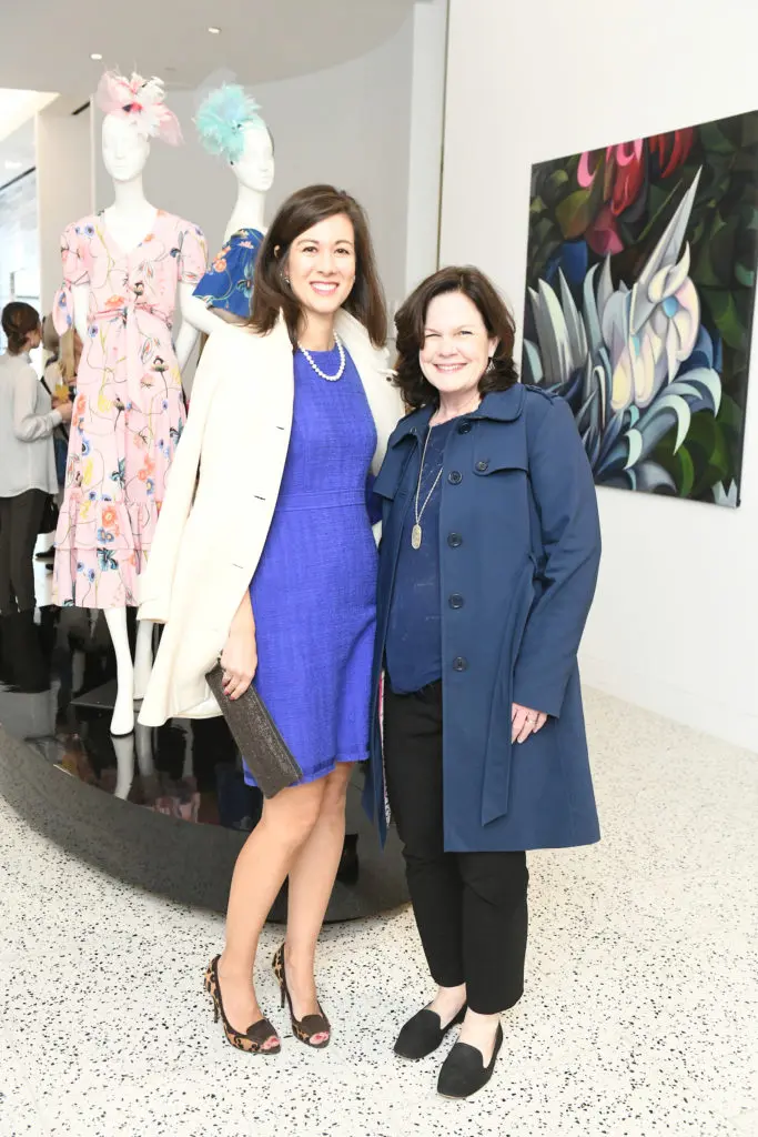 Tonja Desloove and Mary Beth Stainer at the Bo's Place fashion preview at Tootsies.  (Photo by Daniel Ortiz)
