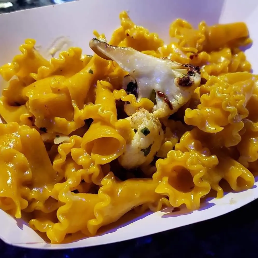 Pasta by BOH Pasa & Pizza's Ben McPherson, soon to open at Bravery Chef Hall, even sooner to be served at Chefs for Paws. (Photo by Victoria Ma)