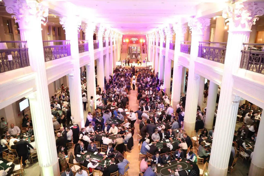 The YES Prep Public School Oil & Gas Texas Hold 'Em Tournament at Corinthian Houston was a $1.4 million record breaker with more than 550 players. (Photo by Priscilla Dickson)