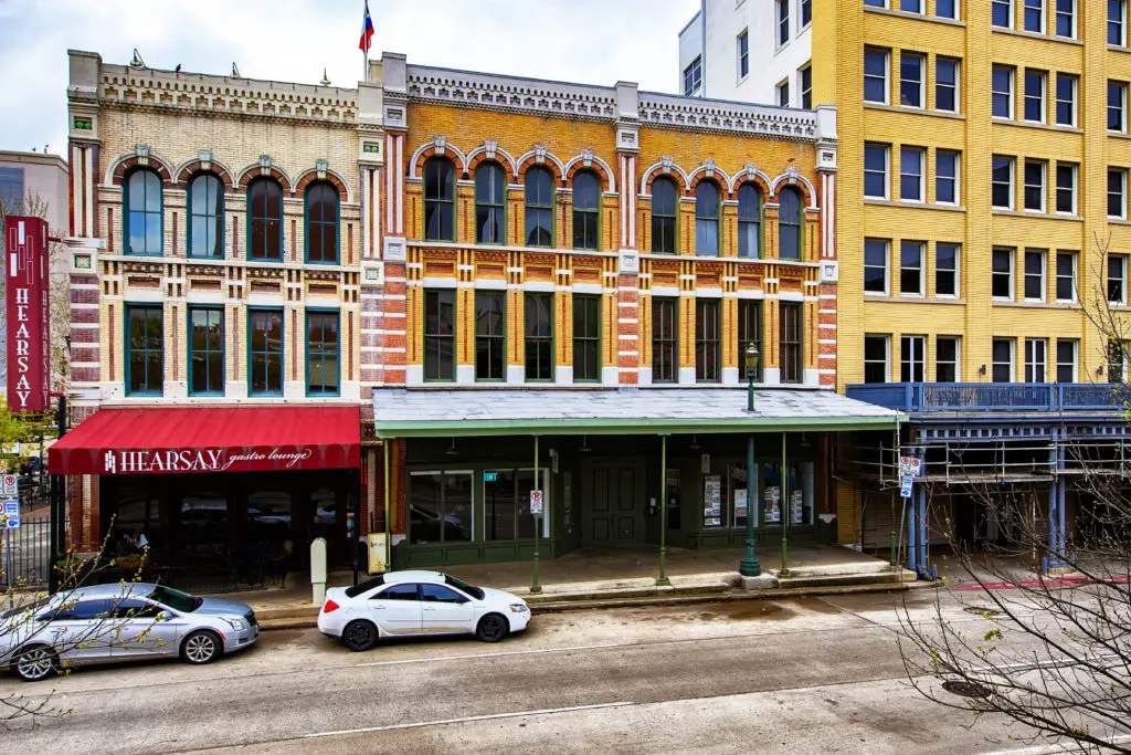 The historic W.L. Foley Building embraces a funky esthetic.