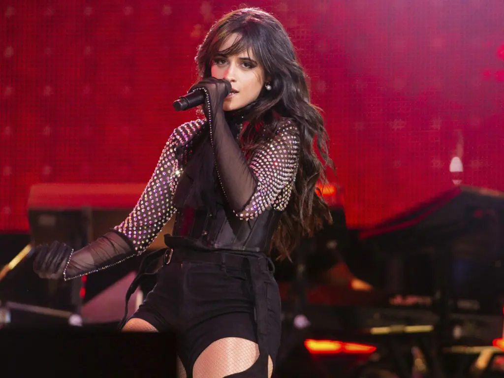 Camila Cabello hit the falsetto notes — and got noticed. (Photo by F. Carter Smith )