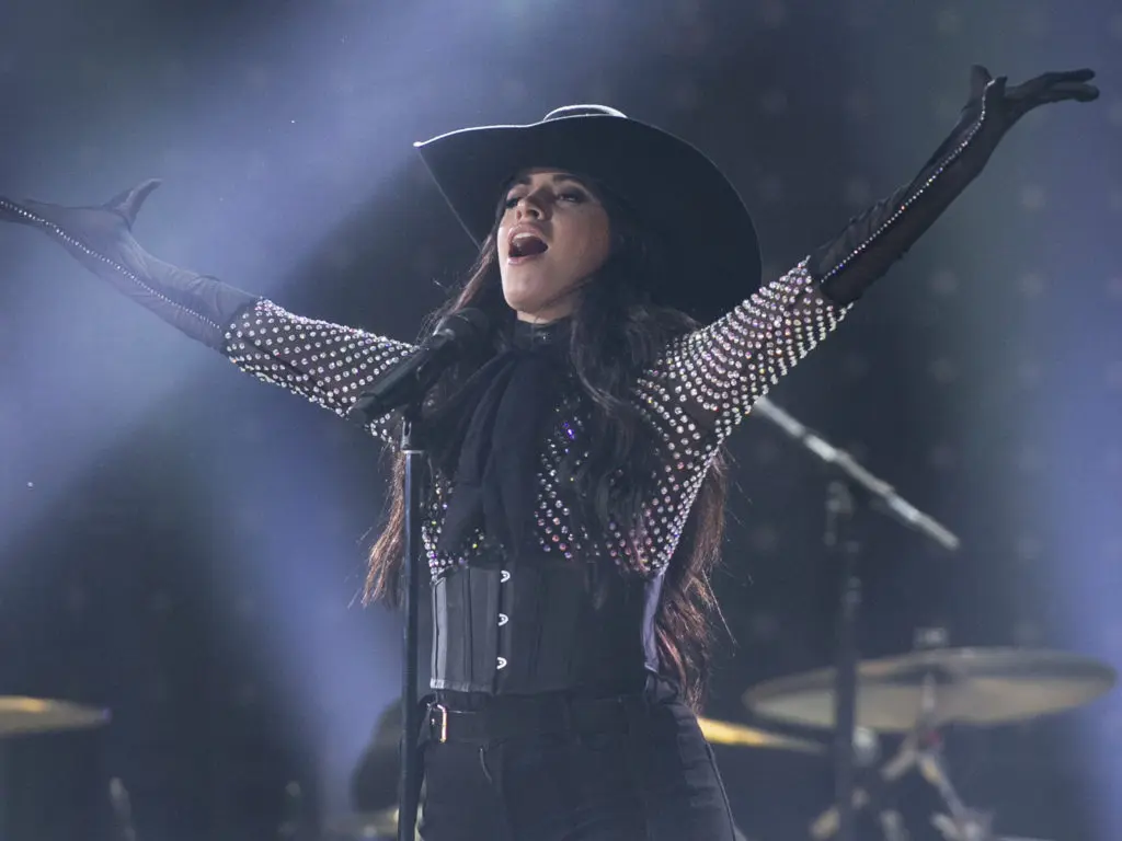 Camila Cabello knows how to play a crowd. (Photo by F. Carter Smith )