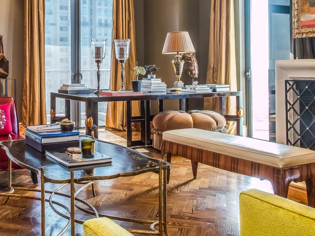 The home at the 15th floor of The Vendome is a classic.  (Photo by Turtle Creek Association)