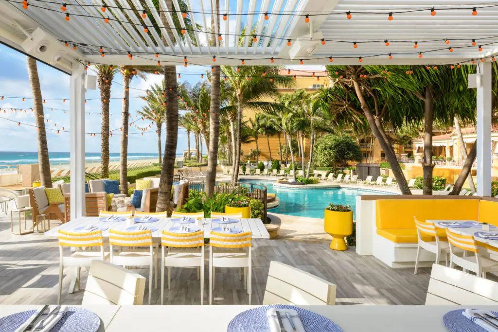 The Breeze Restaurant cooks up delectable dishes. 