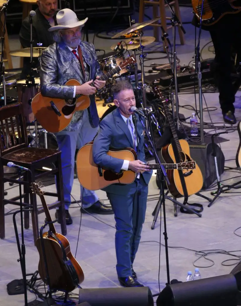 Lovett put on quite the show with his rendition of "Church."