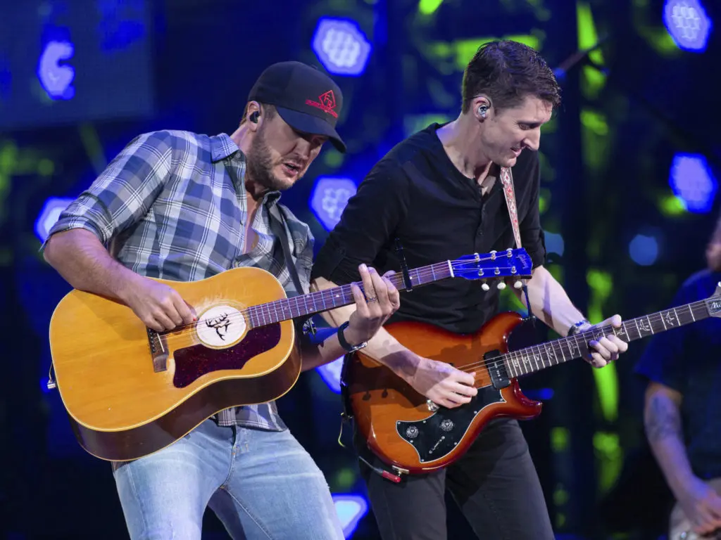 This was Luke Bryan's eighth consecutive year at the Houston Rodeo.  (Photo by F. Carter Smith )