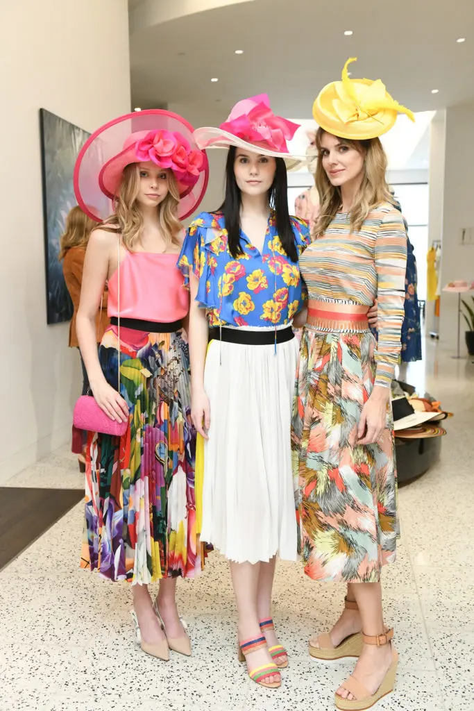 Models in the au courant spring looks at the Bo's Place fashion preview at Tootsies.  (Photo by Daniel Ortiz)