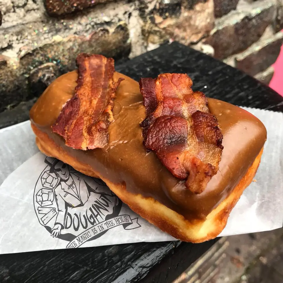 Bacon Maple Bars are the way to go. 