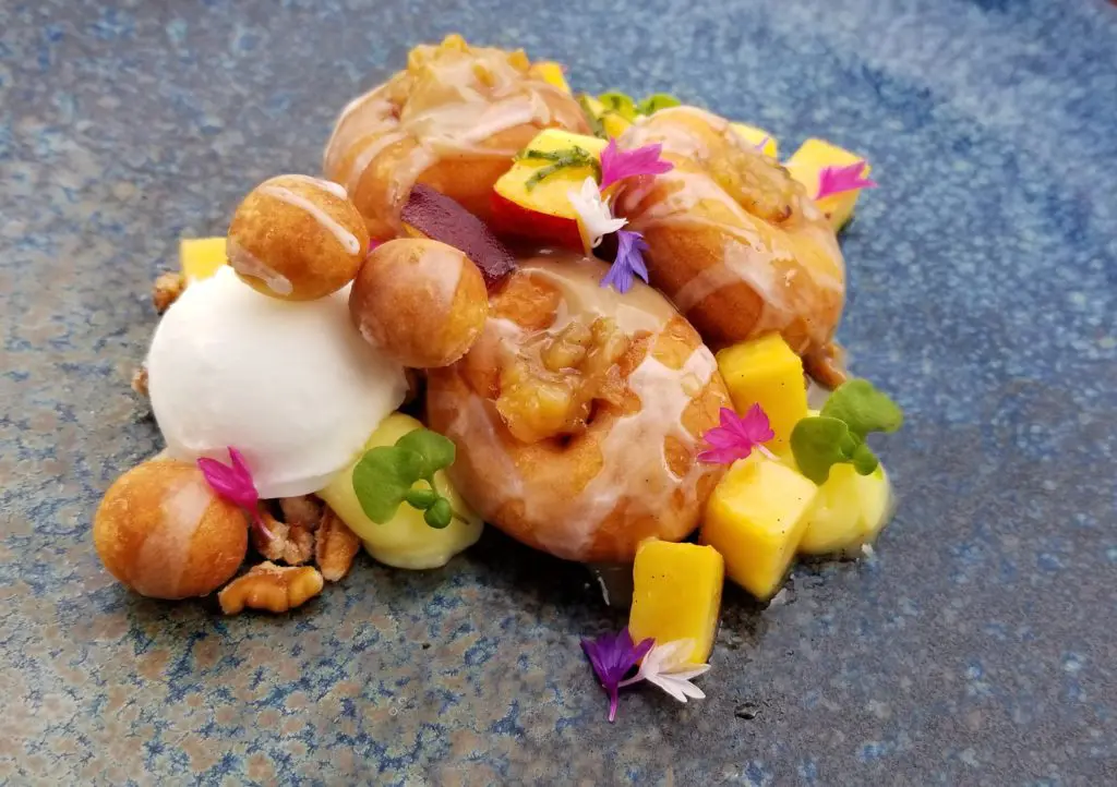 Chef Ryan Witcher's Texas Two-Step Donut Sundae is a major claim to fame. 
