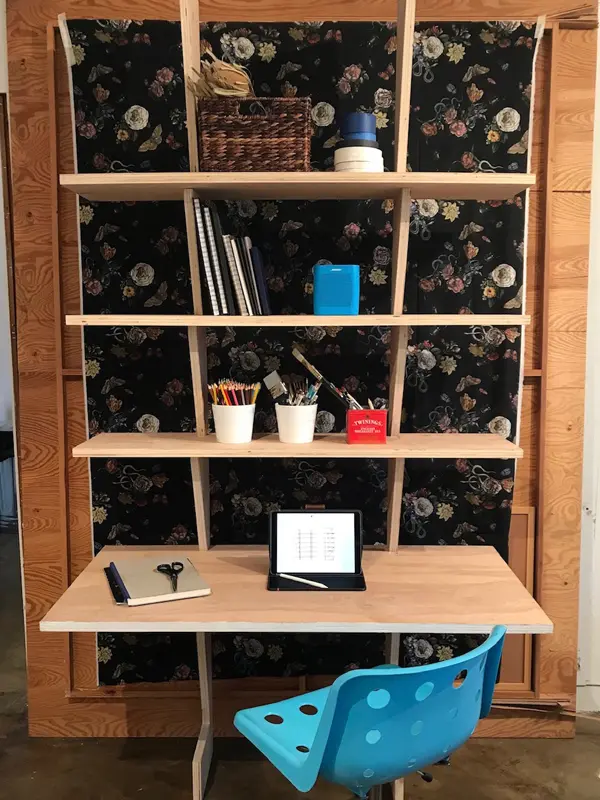 Winning Entry: Best in Furniture Design, Steel Ply One Sheet Desk, Buckhead Investment Partners
