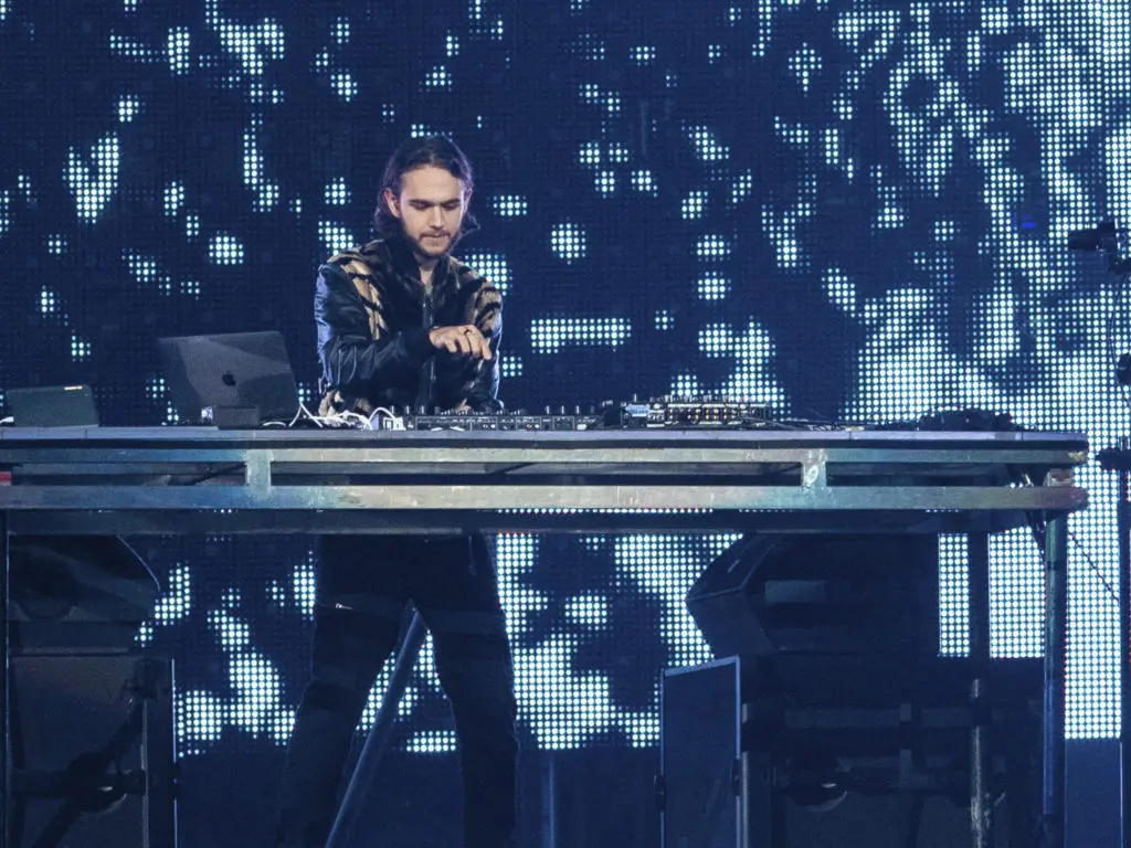 Zedd's show was electrifying.  (Photo by F. Carter Smith )