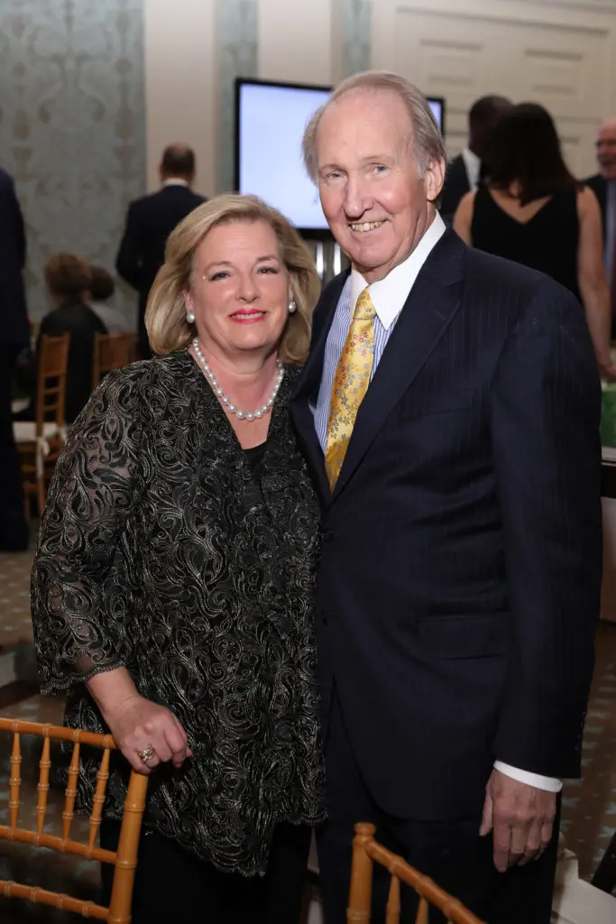 Molly & Jim Crownover at the Brookwood Community gala at Houston Country Club. (Photo by Priscilla Dickson)