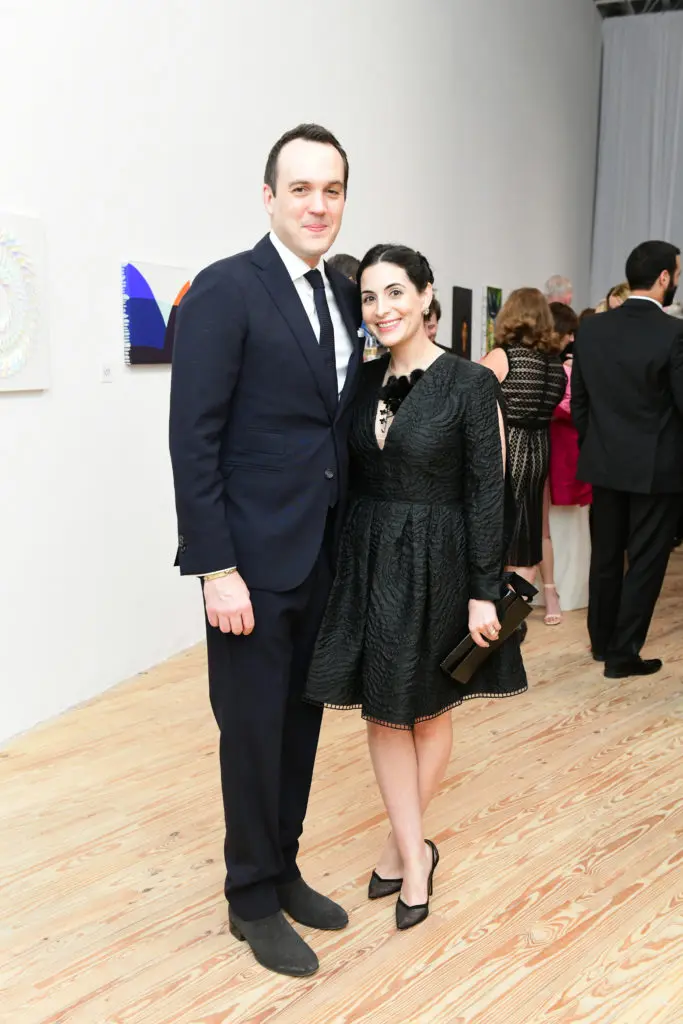 Elizabeth Esfahani Willey & Robert Willey at the 2019 CAMH Gala and Art Auction (Photo by Daniel Ortiz)