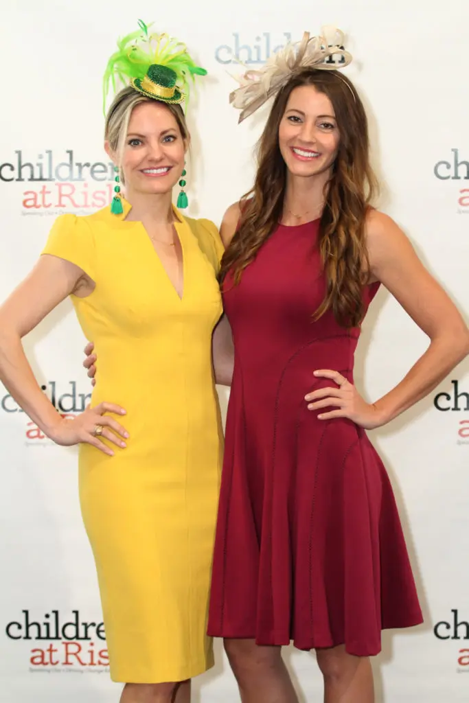 Courtney Robb, Kristen Schrag at the Children at Risk and Attack Poverty Big Brunch at the Ballroom at Bayou Place. (Photo by Daniel Ortiz)