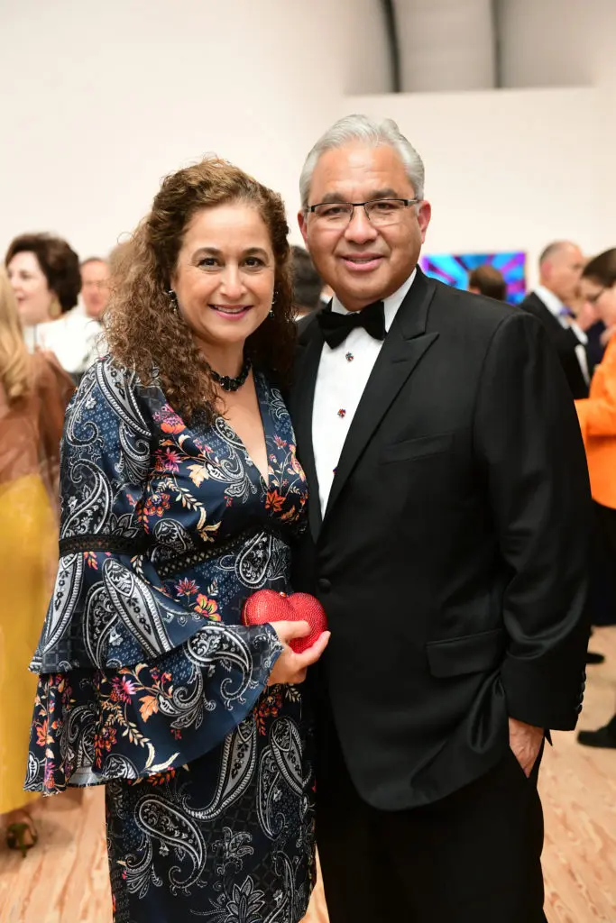 Blanca & Rey Reza at the 2019 CAMH Gala and Art Auction  (Photo by Daniel Ortiz)