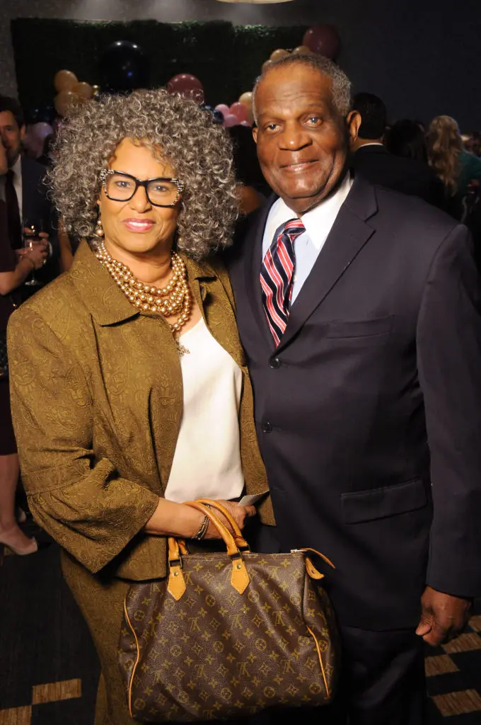 Melba & Warner Ervin at the Teach for America 2019 Benefit Dinner.  (Dave Rossman Photo)