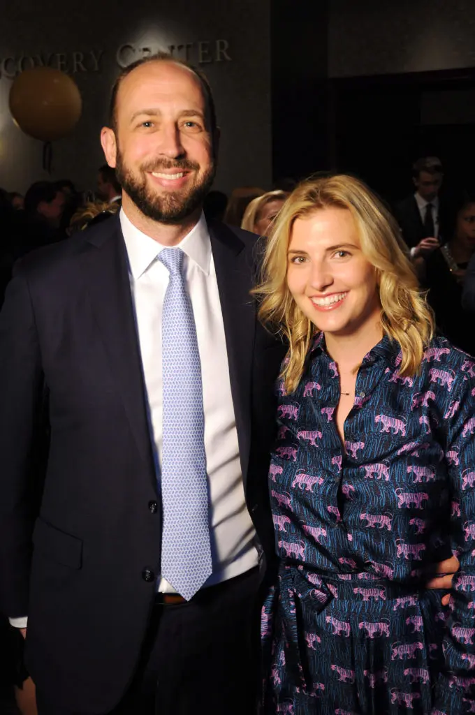 Cristina and Morgan Lunt at the Teach for America 2019 Benefit Dinner.  (Dave Rossman Photo)
