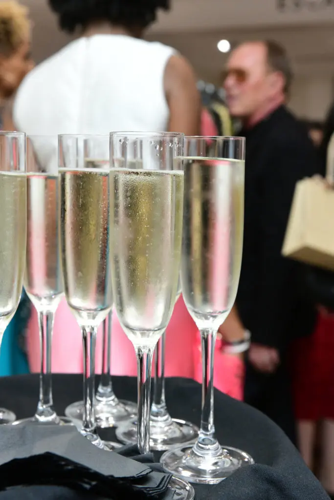 The champagne flowed as lunching ladies admired Michael Kors and his fashions. (Photo by Daniel Ortiz)