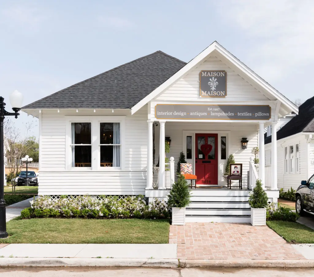 Suzanne Duin's home decor shop Maison Maison at The Cottages at Matt Camron. (Photo by Jack Thompson)