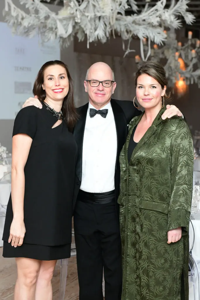Christina Brungardt, Steve Zick, Jessica Phifer at the 2019 CAMH Gala and Art Auction (Photo by Daniel Ortiz)