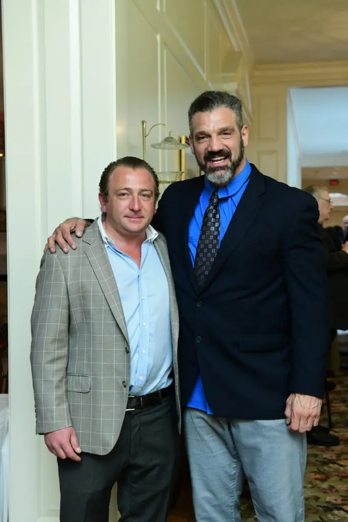 Benjamin Berg, Lou Savarese at the Cherish Our Children International luncheon. (Photo by Daniel Ortiz)