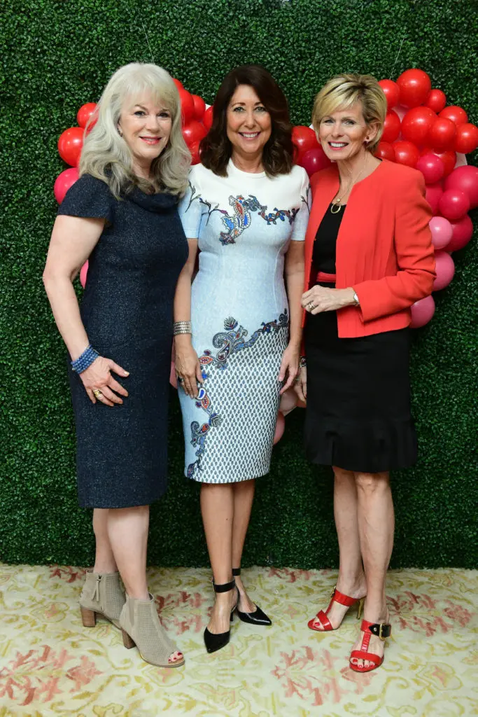  Lynda Transier, Heidi Rockecharlie, Terrie Hogan Turner at the Cherish Our Children International luncheon. (Photo by Daniel Ortiz)