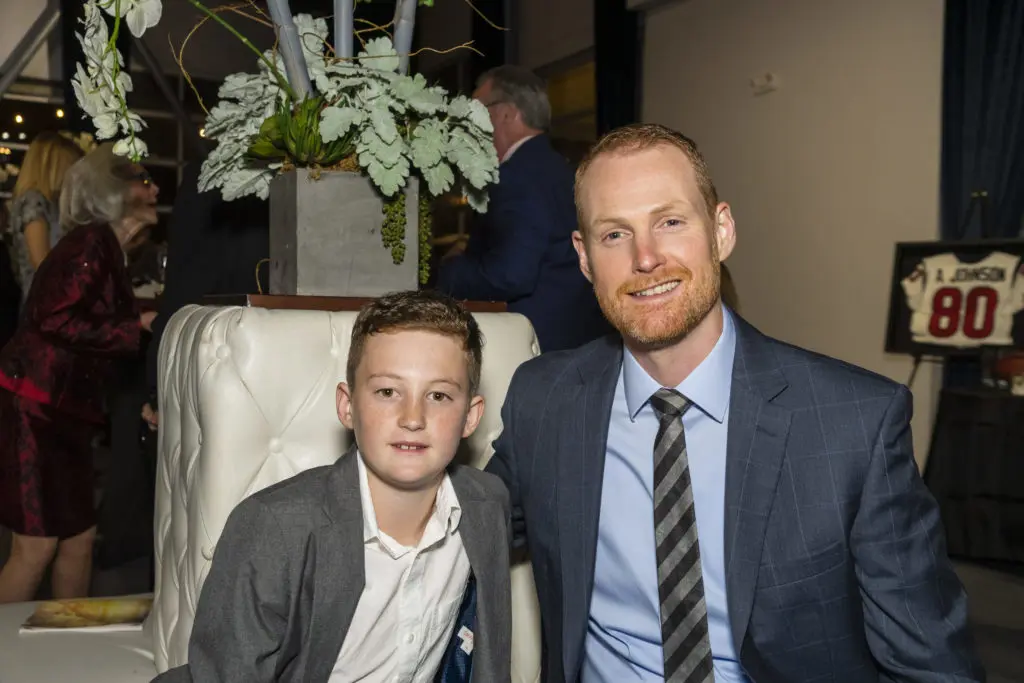 AJ Murry, Adam Murry at the Joe Niekro Foundation Knuckle Ball. (Photo by Nikki Rosenberg)