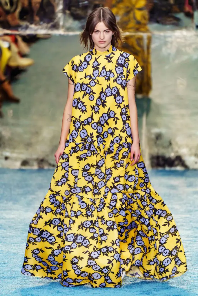 A look from Carolina Herrera's Fall 2019 collection