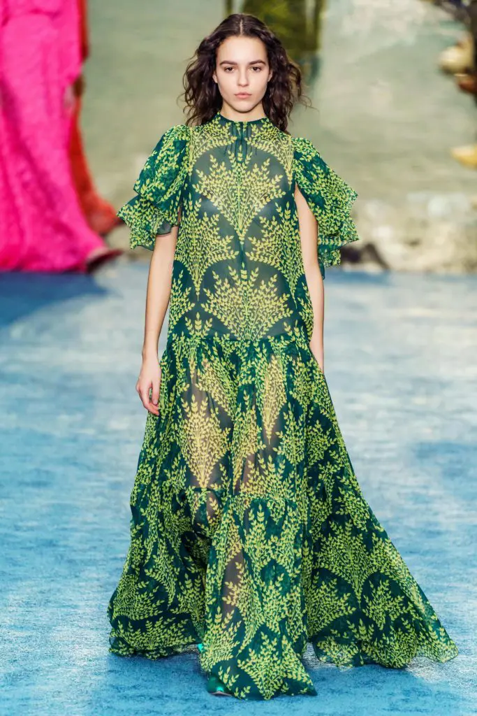 A look from Carolina Herrera's Fall 2019 collection