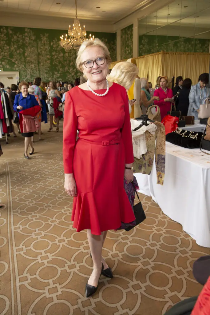 Amanda Gelb at the Salvation Army Reflections on Style luncheon at River Oaks Country Club. (Photo by Jenny Antill)