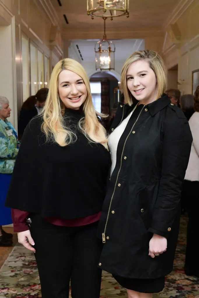 Anna Kaplan, Isabelle Swartz at the Houston Hospice Butterfly Luncheon. (Photo by Daniel Ortiz)