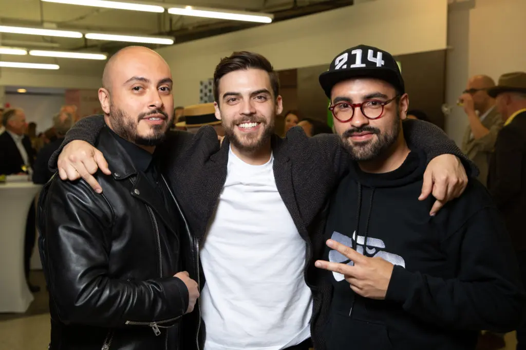 Arthur Peña, Kevin Ruben Jacobs, Francisco Moreno  (Photo by Exploredinary)