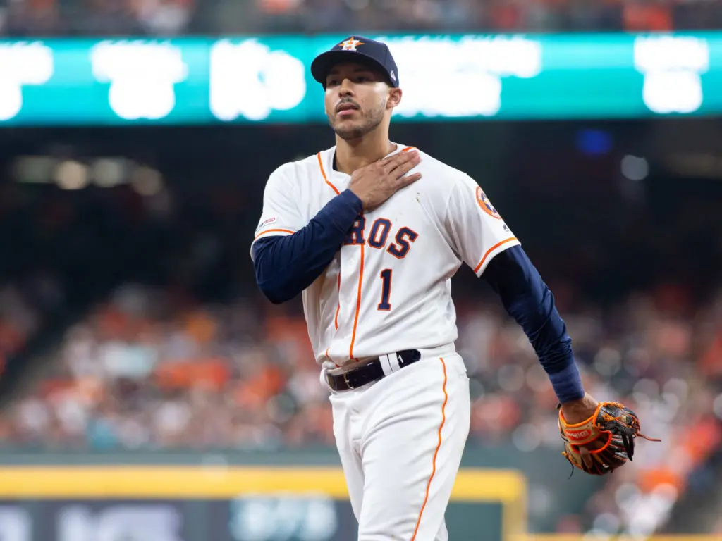 Houston Astros shortstop Carlos Correa knows how good he can be. (Photo by F. Carter Smith)