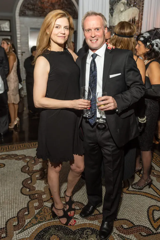 Katie Blatt, Reggie Gray at the Be an Angel gala.  (Photo by Fulton Davenport, PWL Studio)