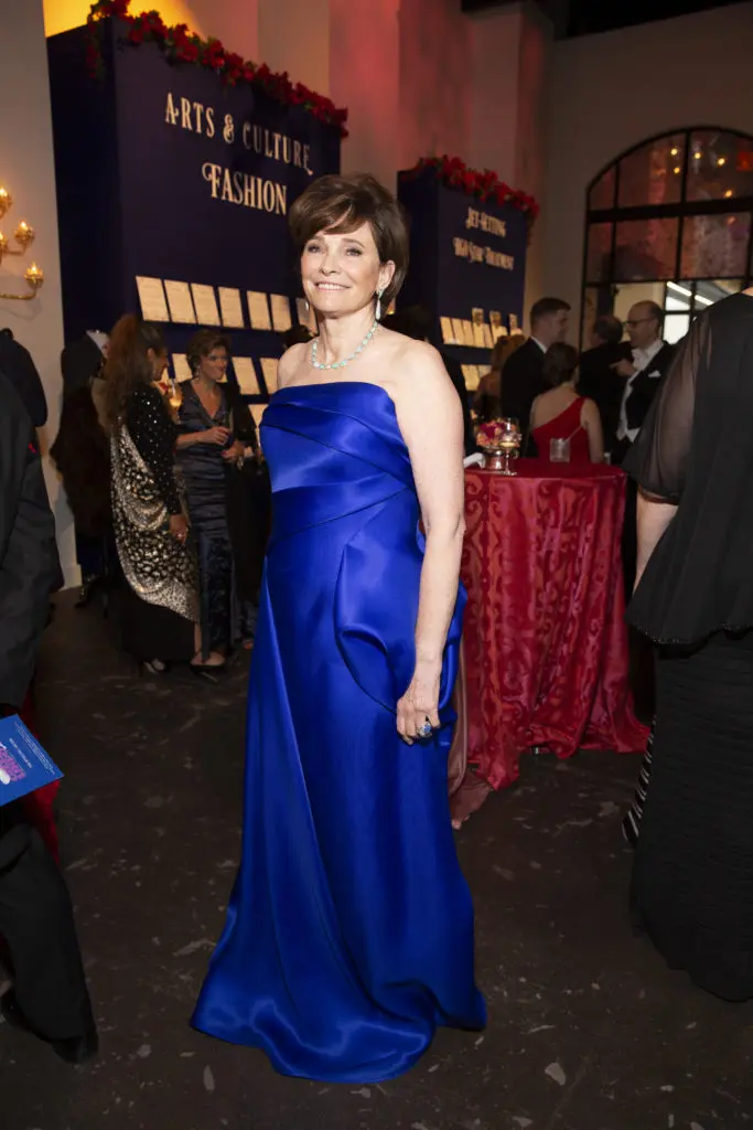 Bobbie Nau wore a strapless jewel-toned gown by Rubin Singer to the Houston Grand Opera Ball. (Photo by Jenny Antill)