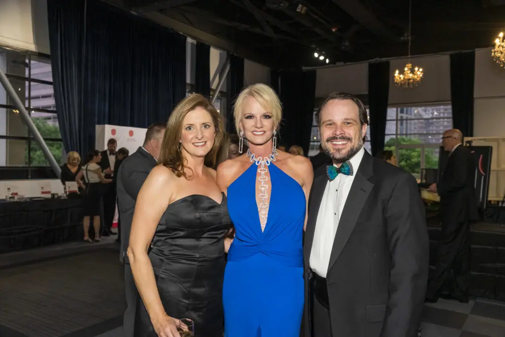 Caroline Dannenbaum, Natalie Niekro, Mark Dannenbaum at the Joe Niekro Foundation Knuckle Ball. (Photo by Nikki Rosenberg)
