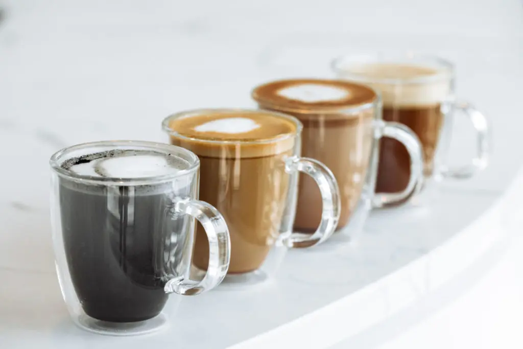 The new Formula Wellness location at West Village sells charcoal, collagen, and mushroom coffee drinks. (Photo by Kathy Tran)
