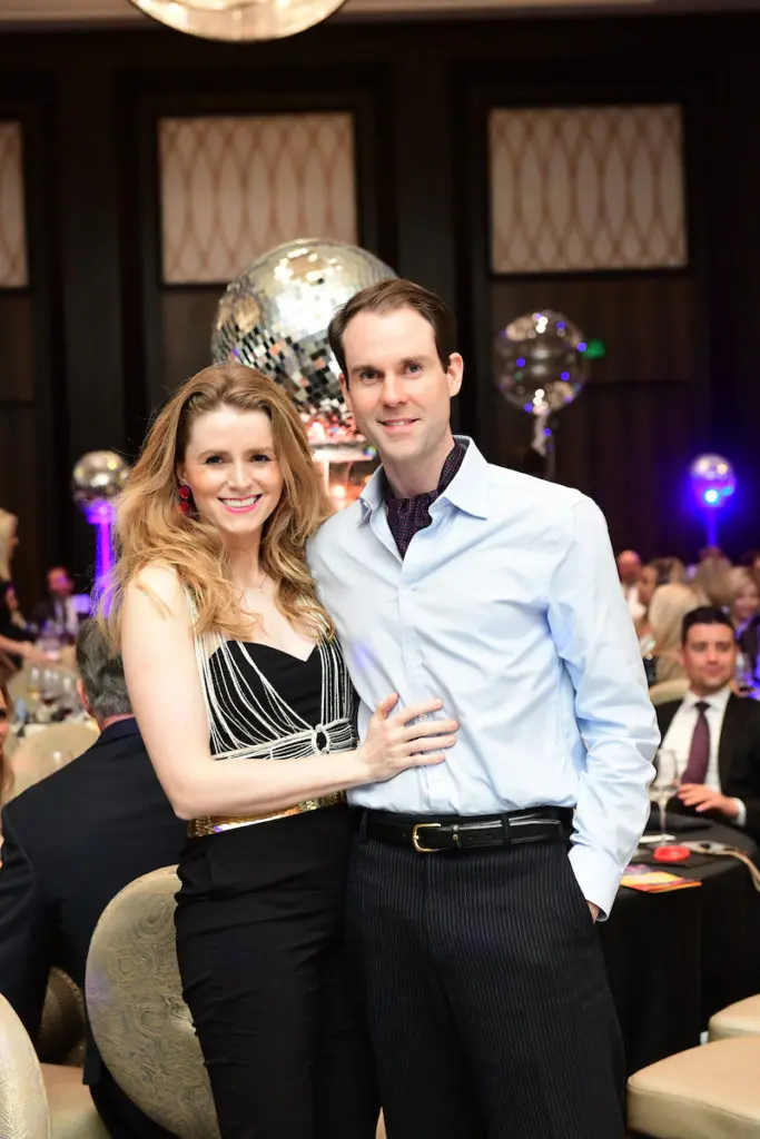 Chelsea & Christian McDermott at the Nora's Home gala.