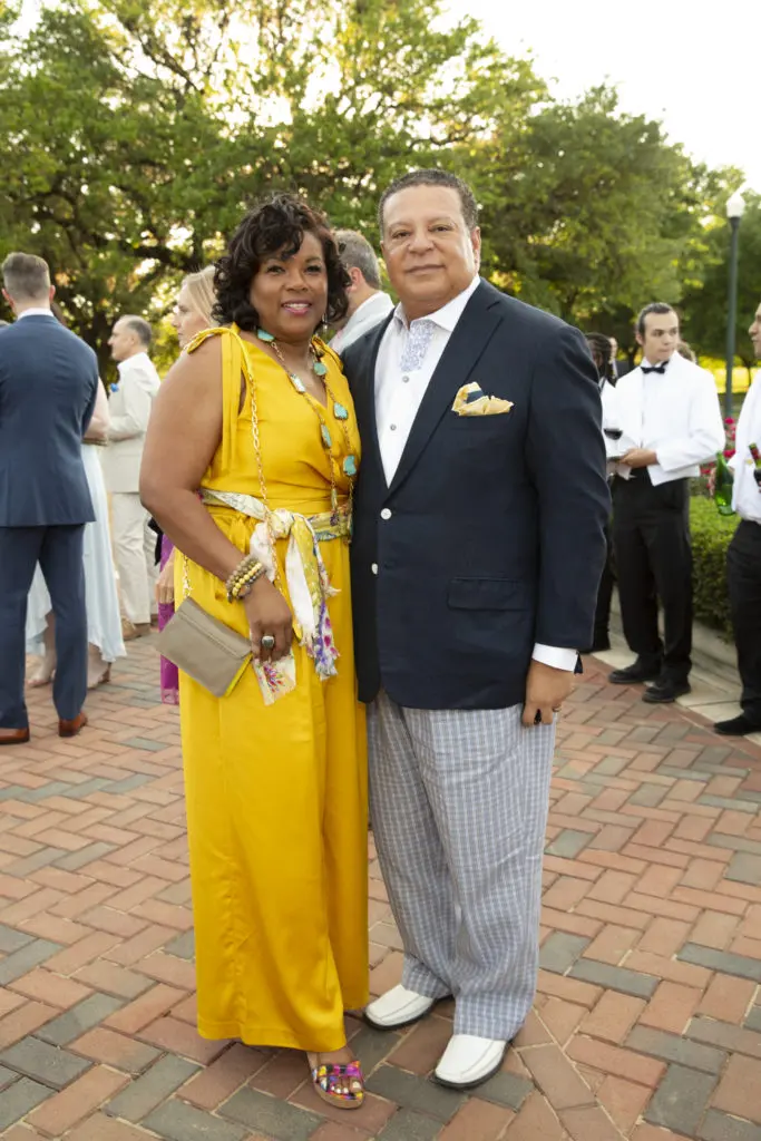 Demetra & Frank Jones at the Hermann Park Conservancy Evening in the Park. (Photo by Jenny Antill Clifton)