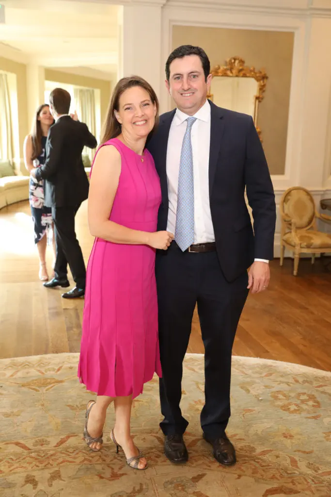 Dina & Ryan Taaffe at the Broach Foundation dinner. (Photo by Priscilla Dickson)
