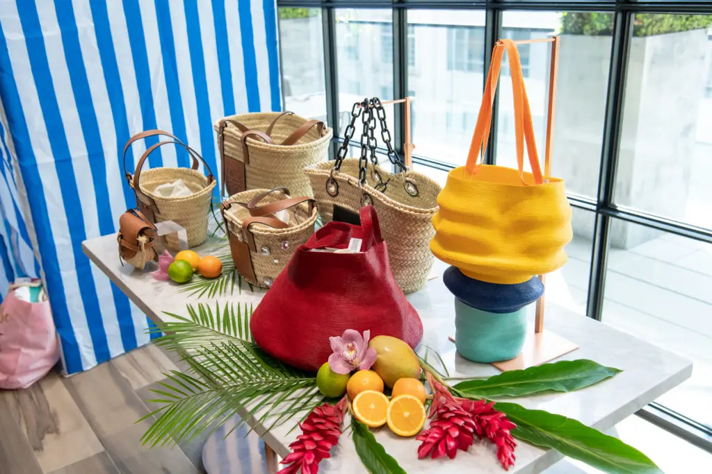 Accessories keeping with the original theme of "poolside." (Photo by Bruno, Snap The Picture)