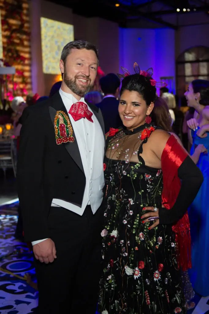 Houston Grand Opera Encore party chairs Joshua Allison and Lady Stephanie Kimbrell. (Photo by Wilson Parish)