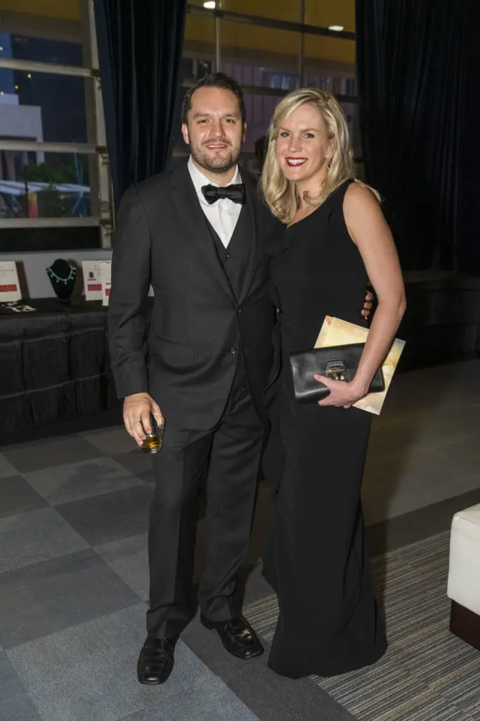 Eric Martinez, Emilie Meisner at the Joe Niekro Foundation Knuckle Ball. (Photo by Nikki Rosenberg)