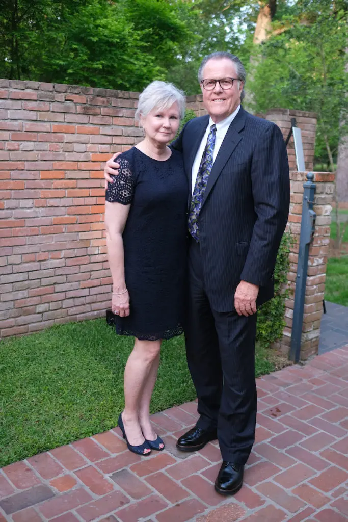 Pam & John Breeding at the Trees for Houston Root Ball.  (Photo by Daniel Ortiz)