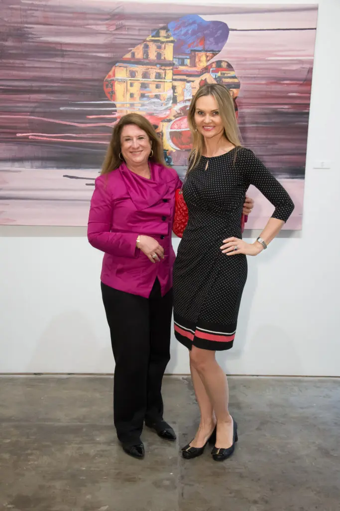 Deborah Colton, Gabriela Dror at Heritage Auctions' Spring 2019 Luxury Accessories Preview at Deborah Colton Gallery (Photo by Emile C. Browne)