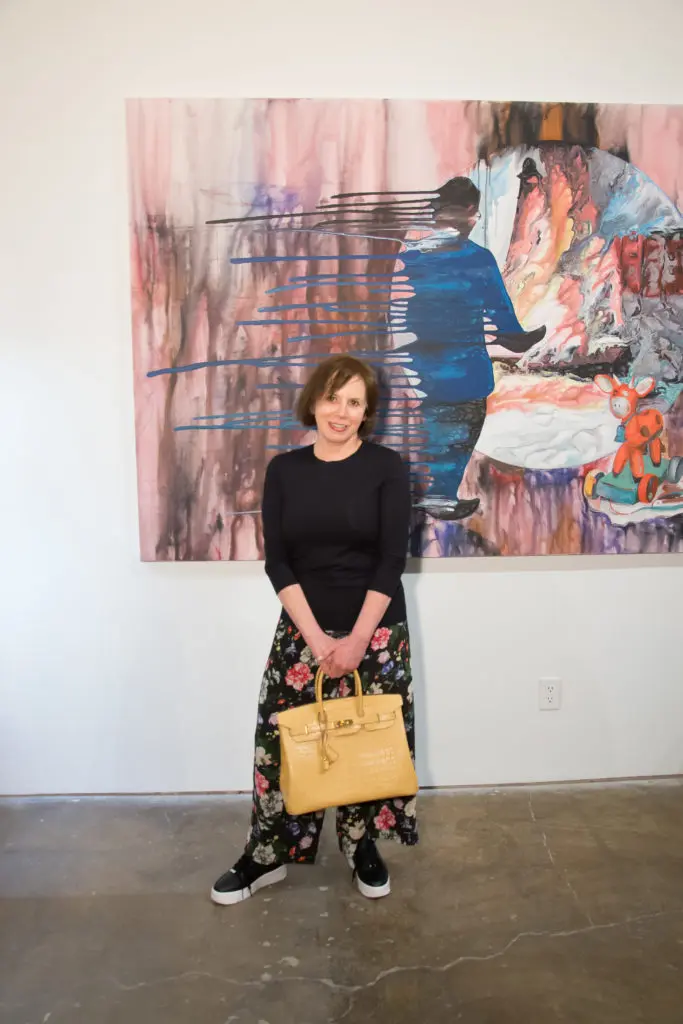 Diane D'Amato at Heritage Auctions' Spring 2019 Luxury Accessories Preview at Deborah Colton Gallery (Photo by Emile C. Browne)